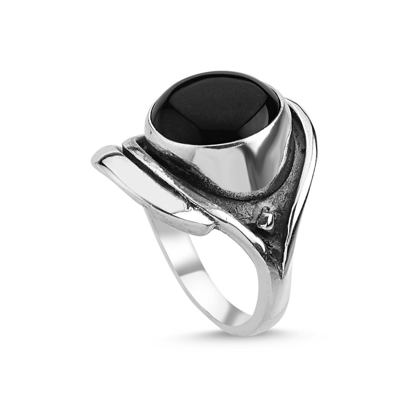 Onyx Handmade Ring - R84795