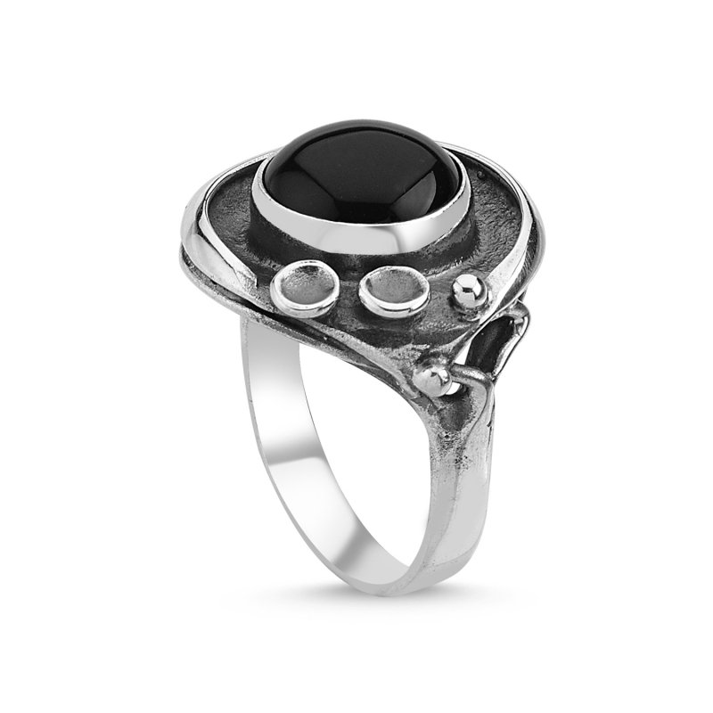 Onyx Handmade Ring - R84806