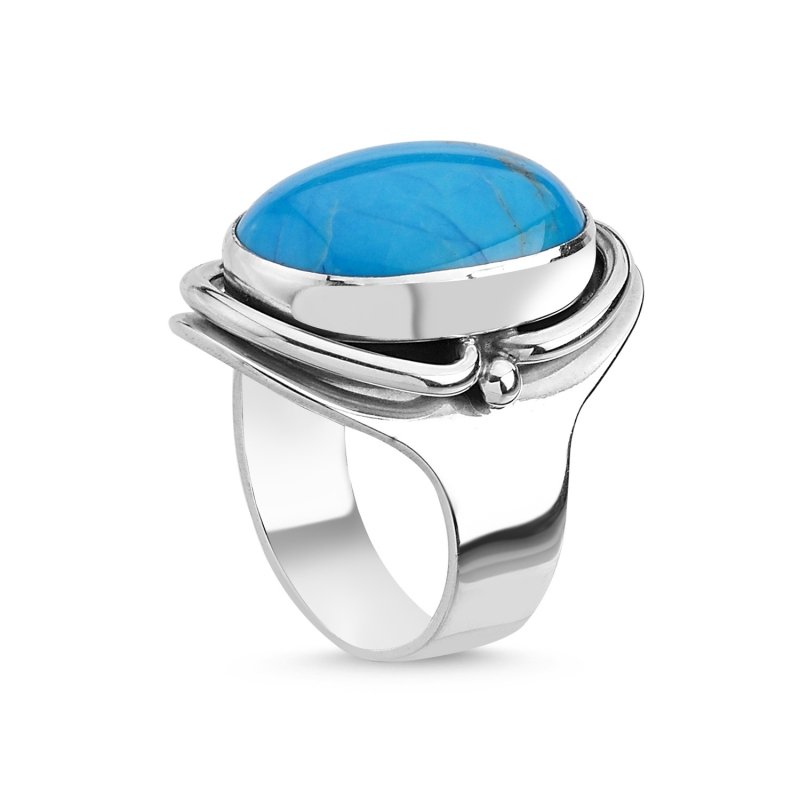 Turquoise Handmade Ring - R84808