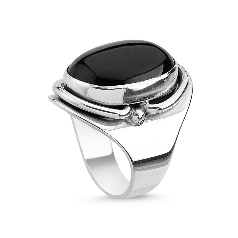 Onyx Handmade Ring - R84817