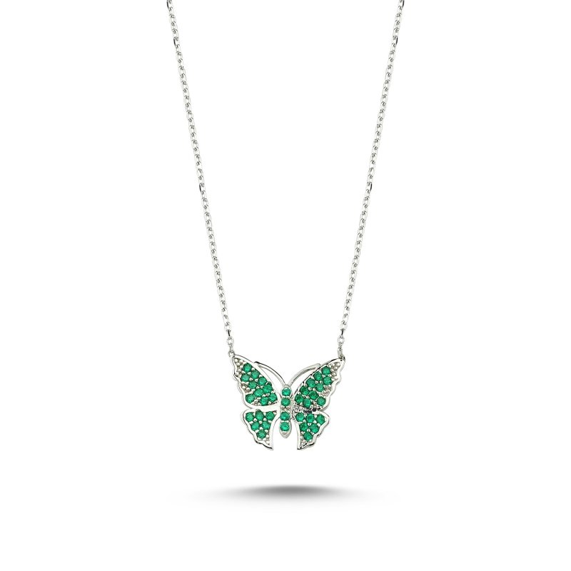 CZ Butterfly Necklace - N84972