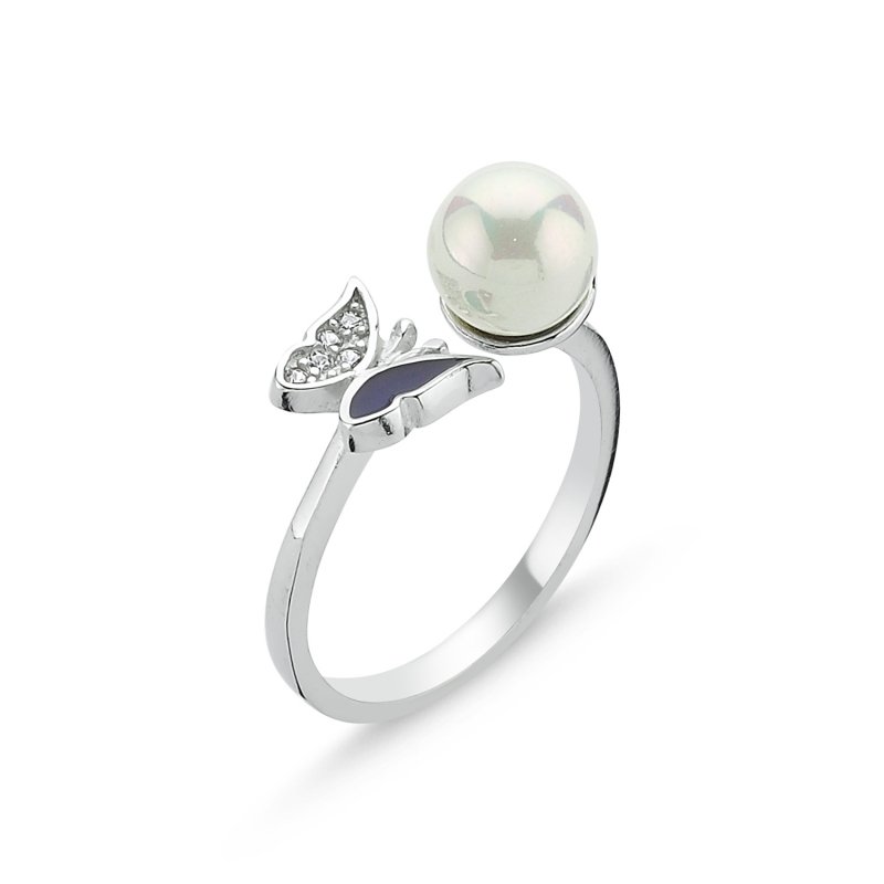 CZ & Pearl Ring - R85018