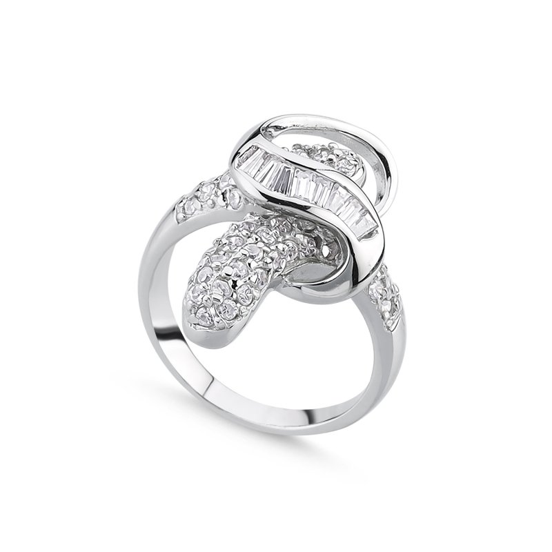 CZ Baguette Ring - R85092