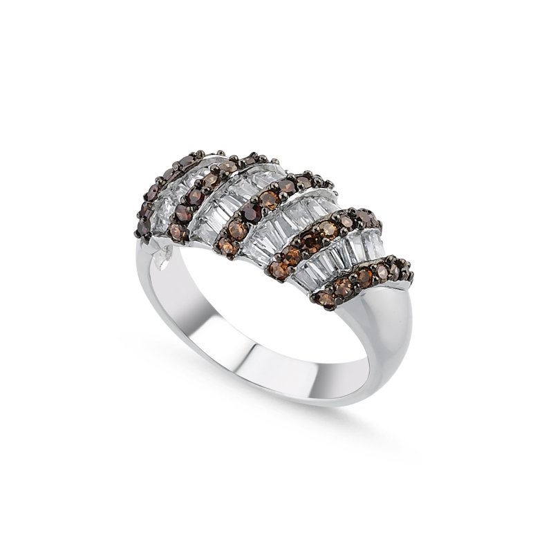 CZ Baguette Ring - R85122