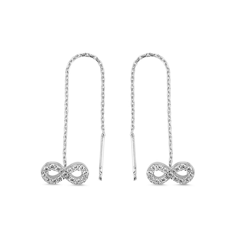 Infinity Threader Earrings - E85201