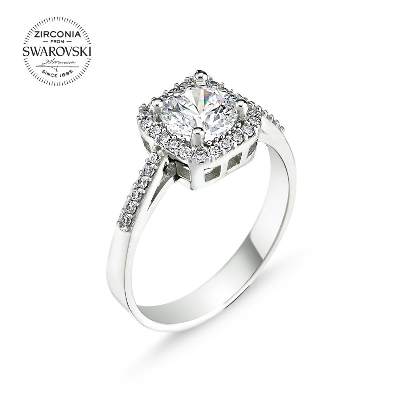 Swarovski Zirconia Solitaire Ring - R85211