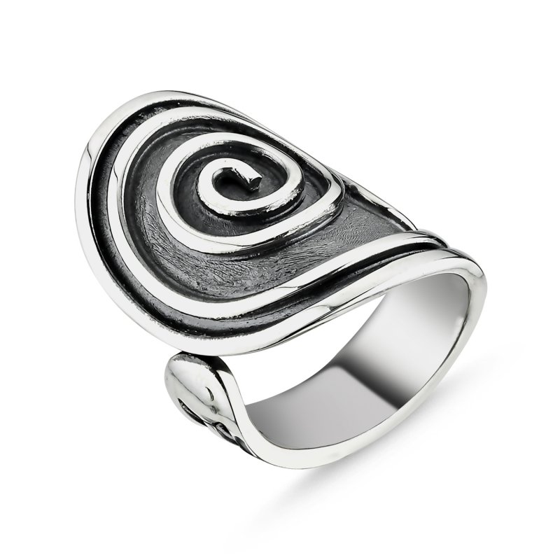 Stoneless Handmade Ring - R85417