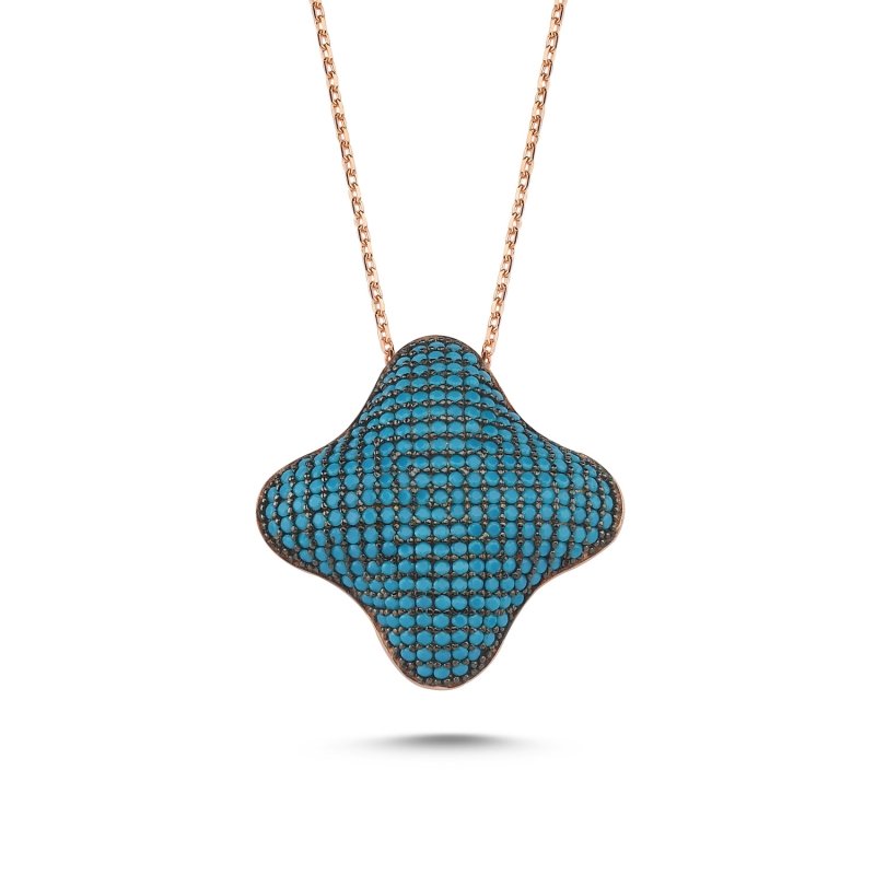 Diamonds Nano Turquoise Necklace - N85475