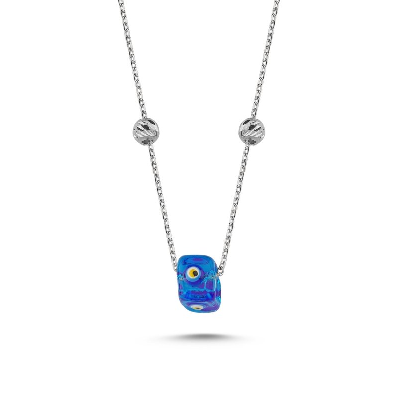 Evil Eye and Balls Necklace - N85476
