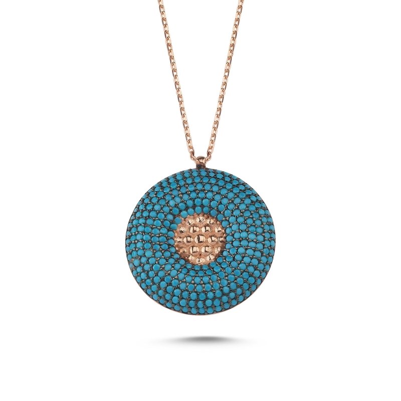 Round Nano Turquoise Necklace - N85486
