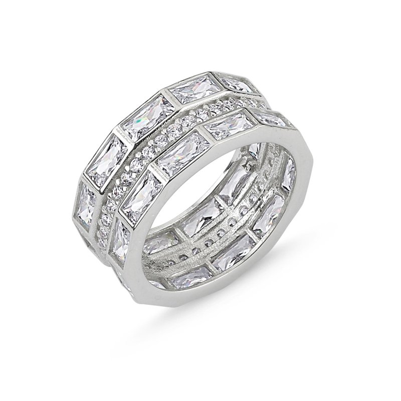 Baguette CZ Eternity Ring - R85494
