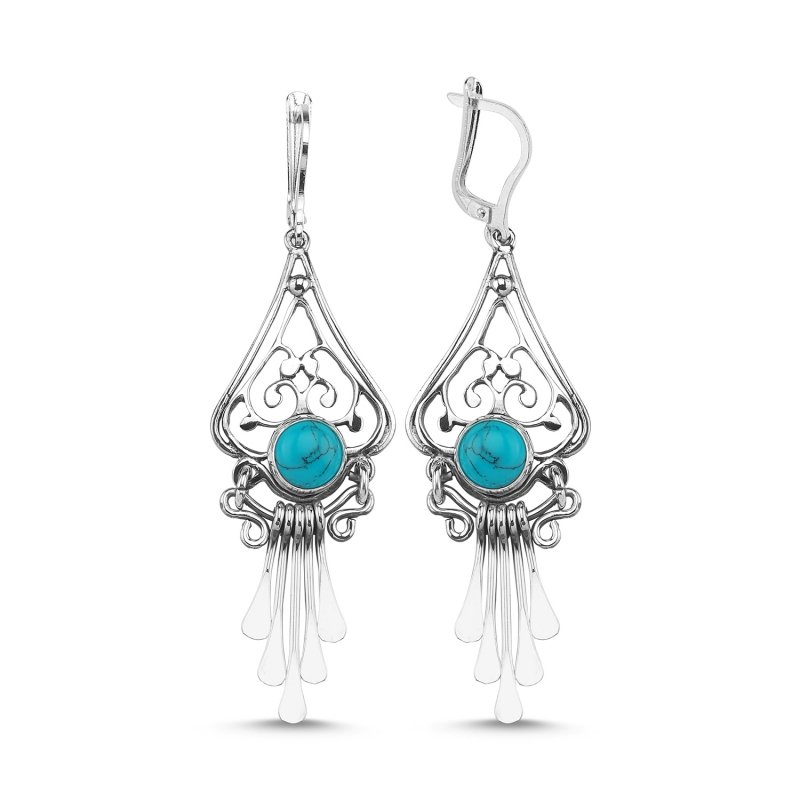 Turquoise Handmade Earrings - E85780