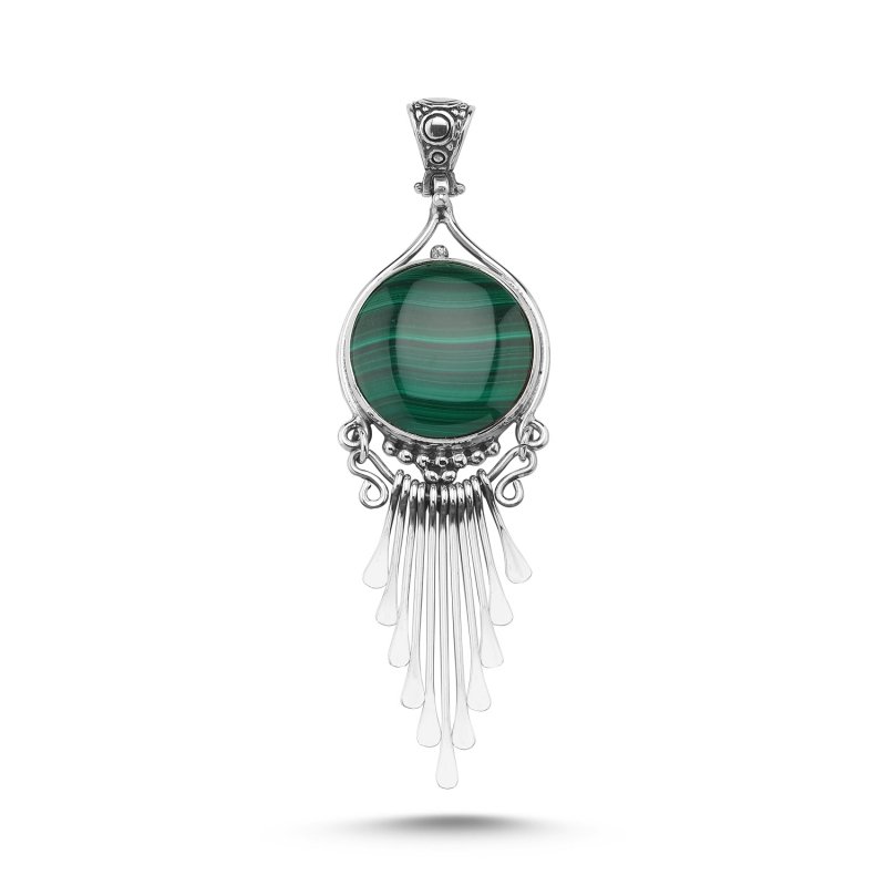 Malachite Handmade Pendant  - P85794