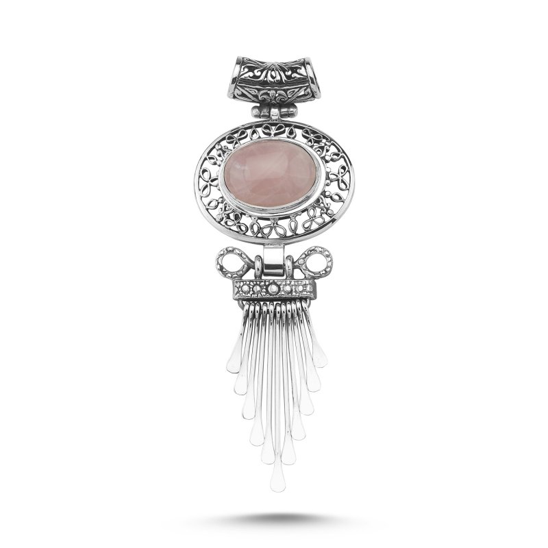 Rose Quartz Handmade Pendant - P85803