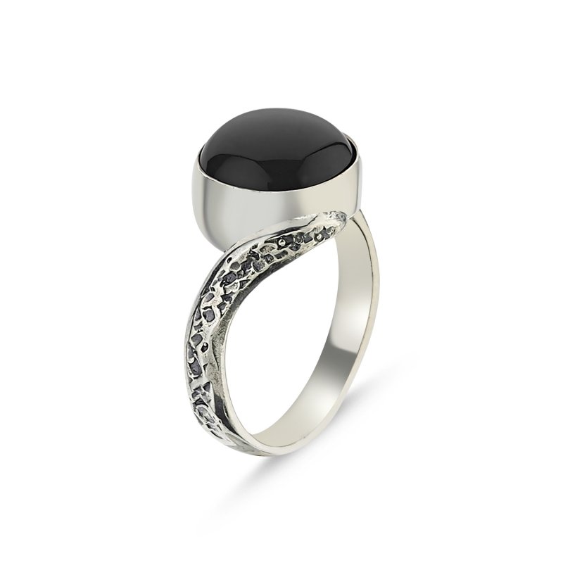 Onyx Handmade Ring - R85915