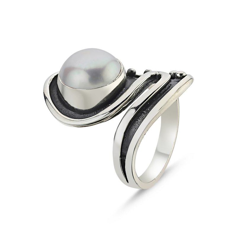 Cultured Pearl Handmade Ring - R85932