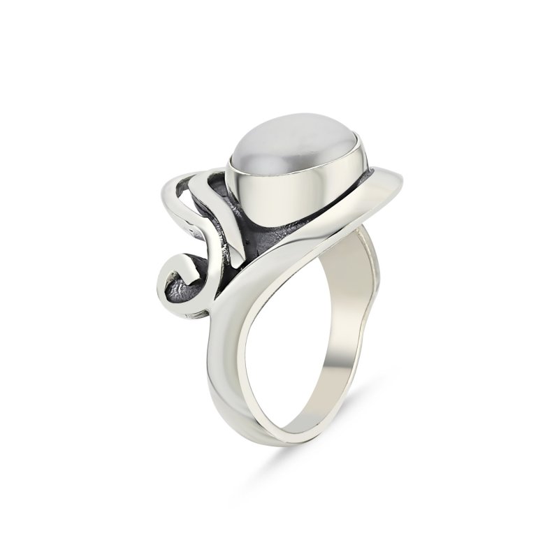 Cultered Pearl Handmade Ring - R85984