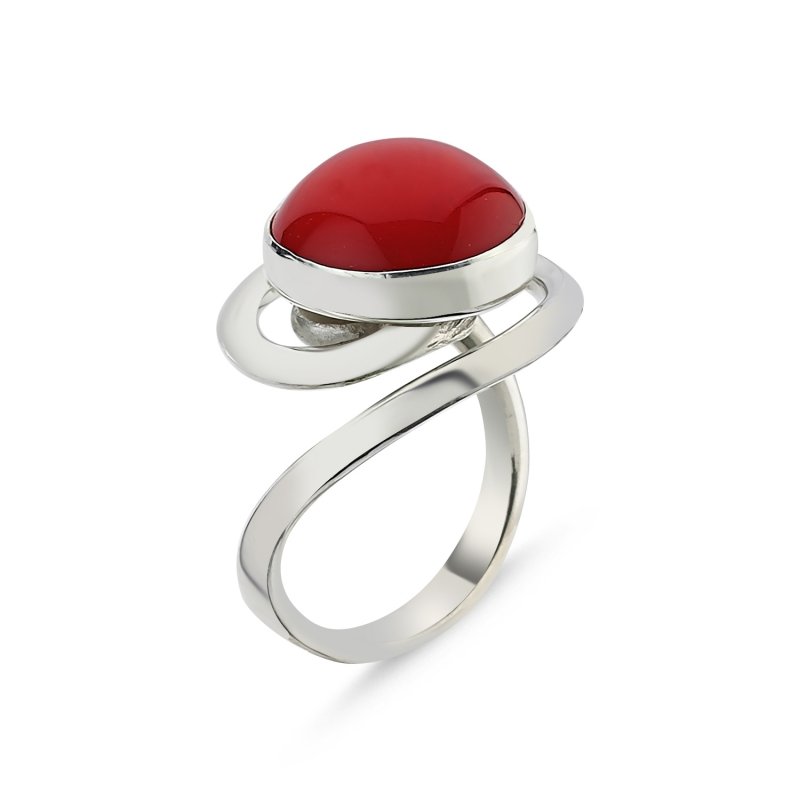 Coral Handmade Ring - R86031