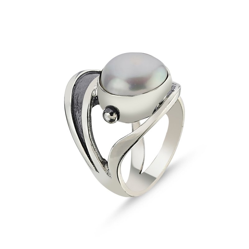 Cultured Pearl Handmade Ring - R86060