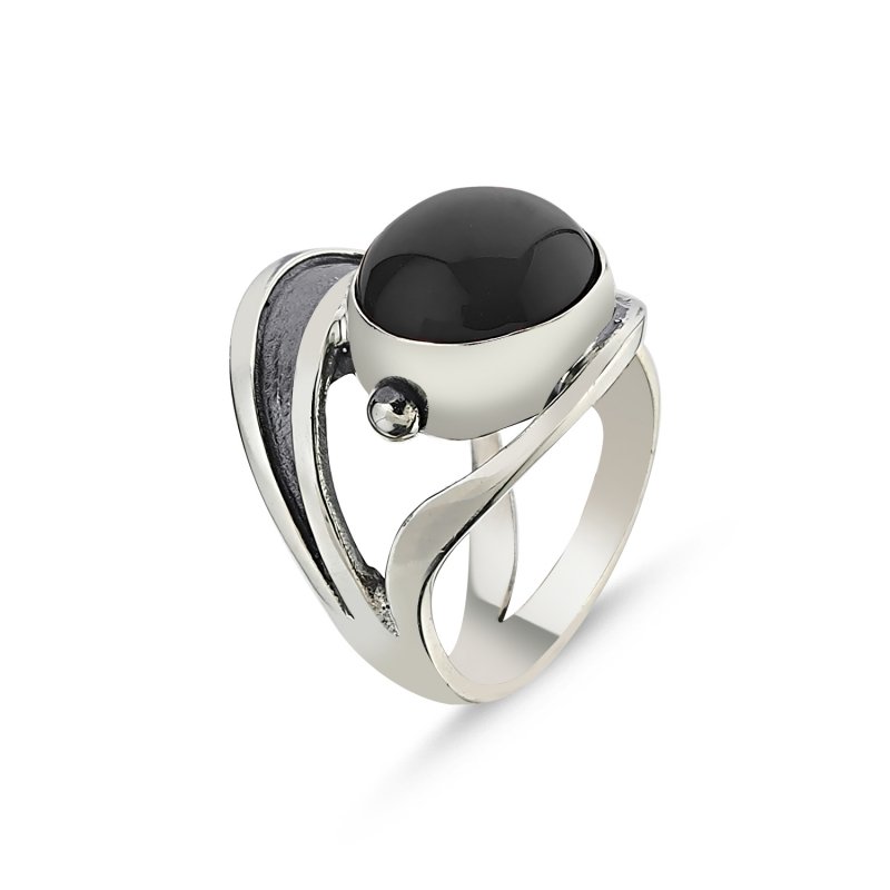 Onyx Handmade Ring - R86065