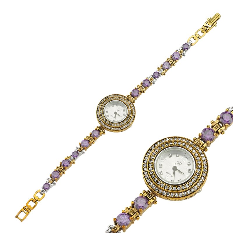 CZ Ottoman Style Wristwatch - SW86124