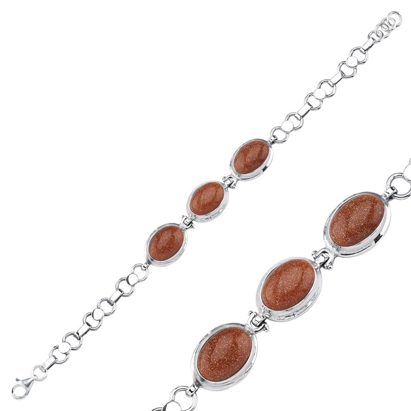 Goldstone Handmade Bracelet  - B86359
