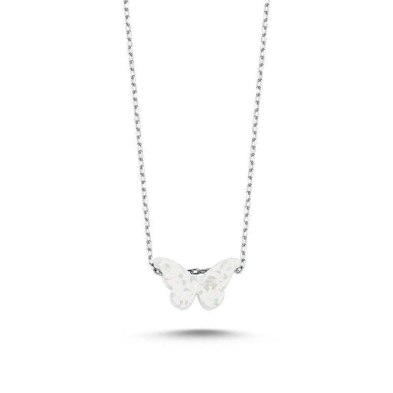 Opal Butterfly Necklace - N86385