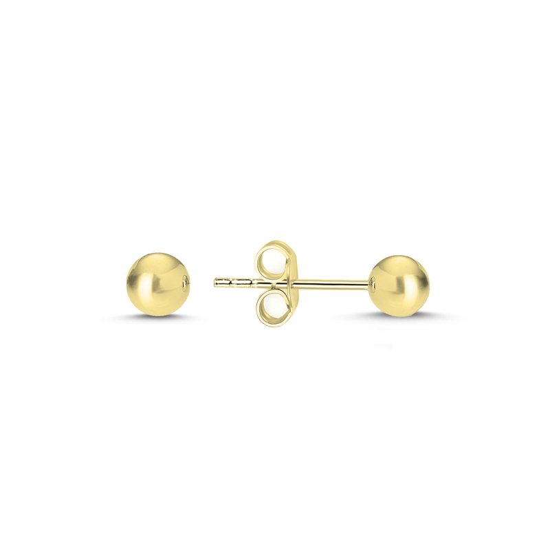 4mm Ball Stud Earrings - E86825
