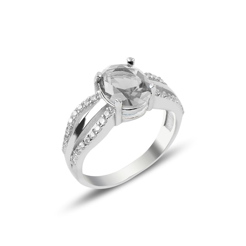 CZ Solitaire Ring - R87474