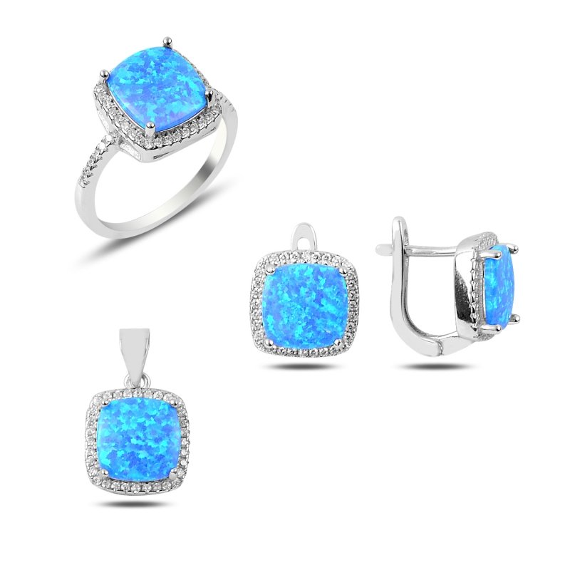 Opal & CZ Set - S87498