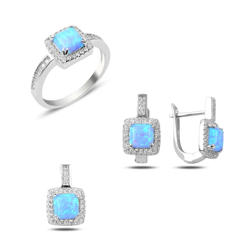 Opal & CZ Set - S87500