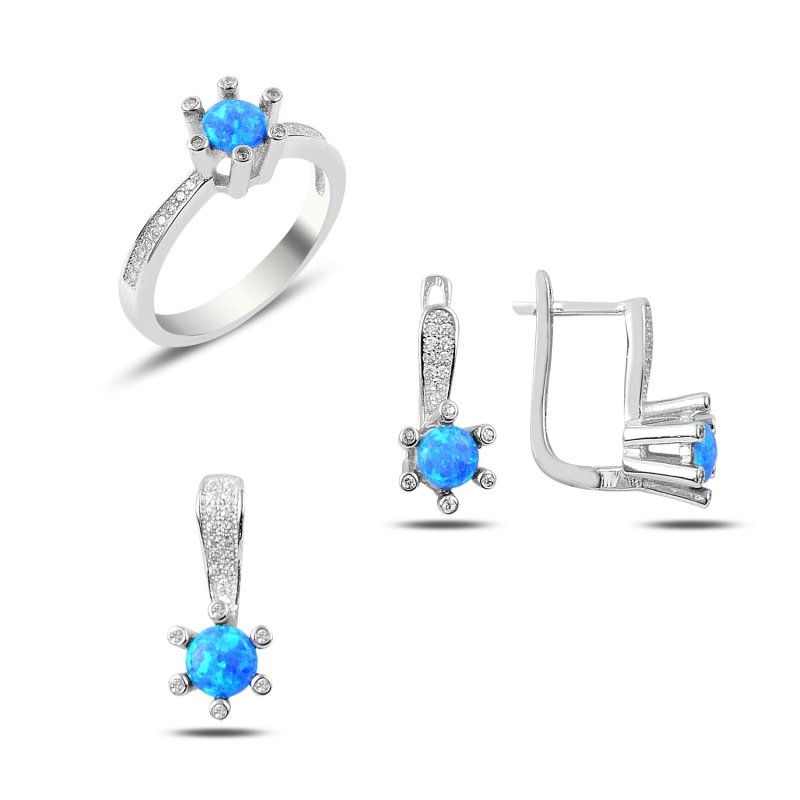 Opal & CZ Set - S87502