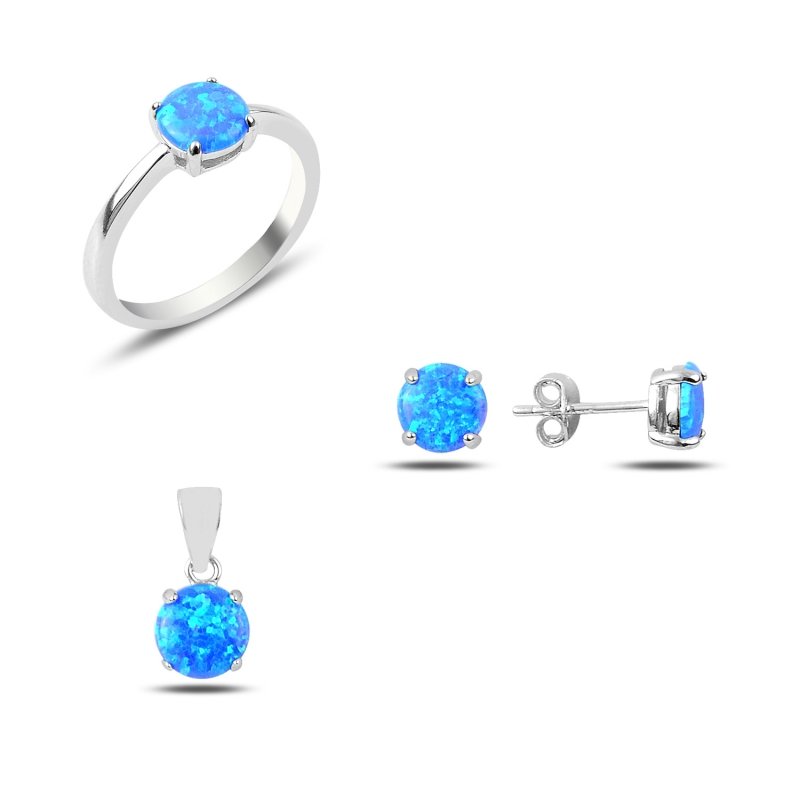 Opal Solitaire Set - S87509