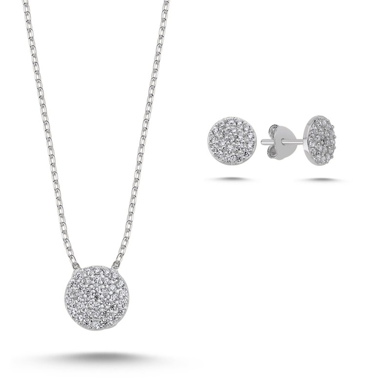 Round CZ Set - S87530
