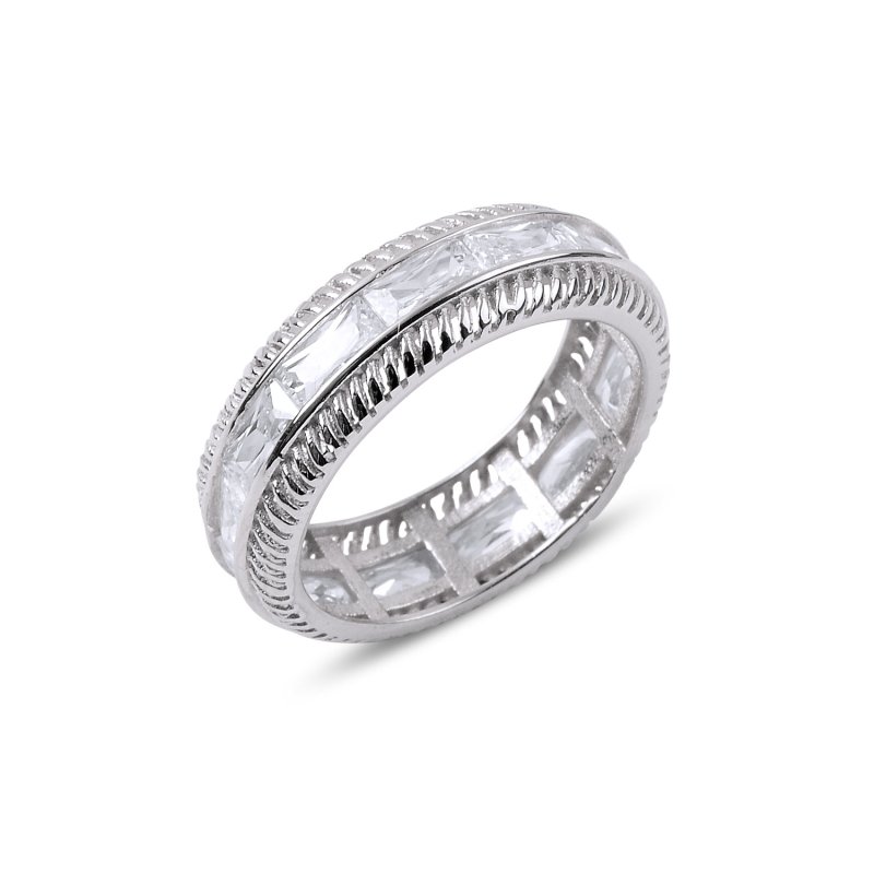 Baguette CZ Eternity Ring - R87543