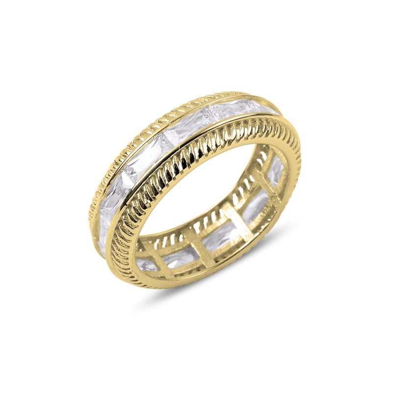 Baguette CZ Eternity Ring - R87544