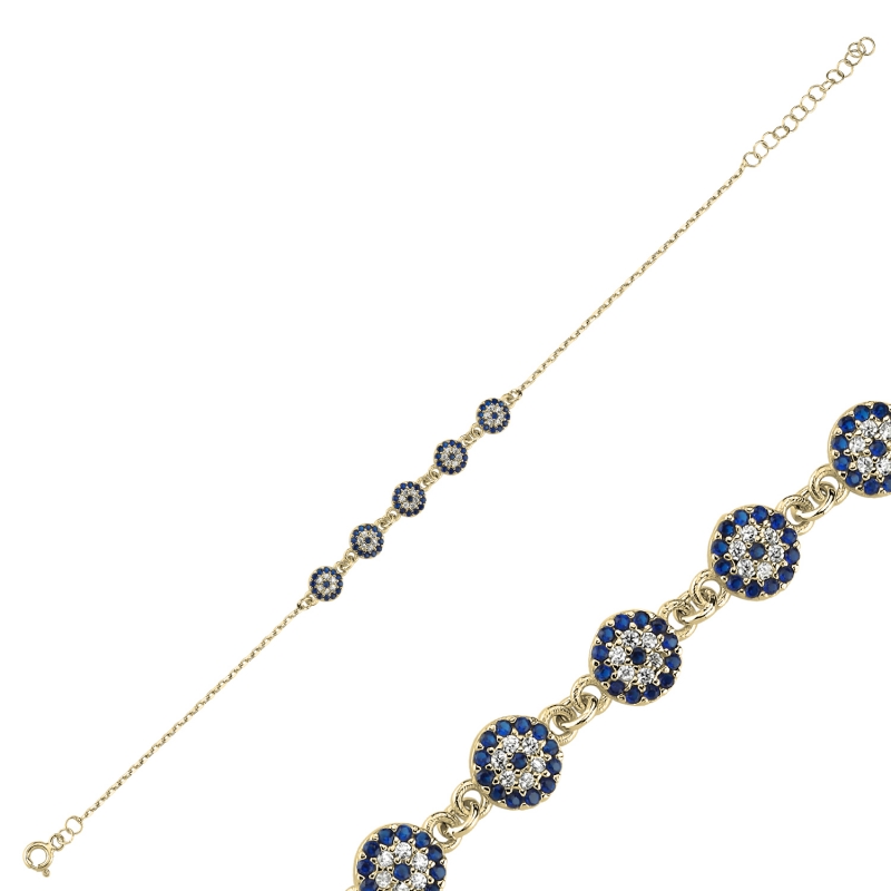 CZ Evil Eye Bracelet - B87617