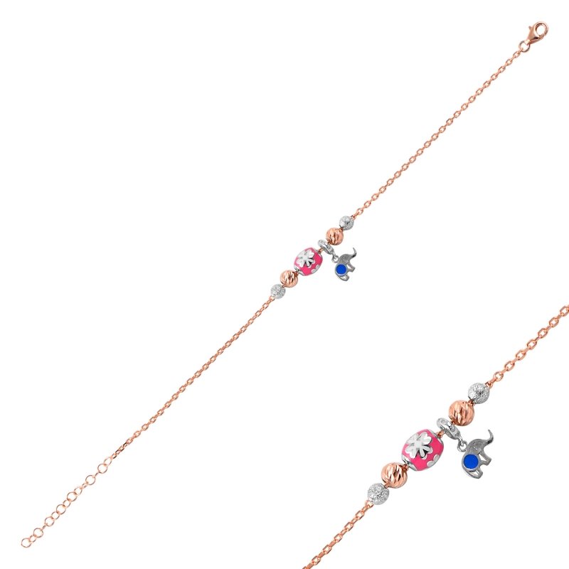 CZ Charm Bracelet  - B87652