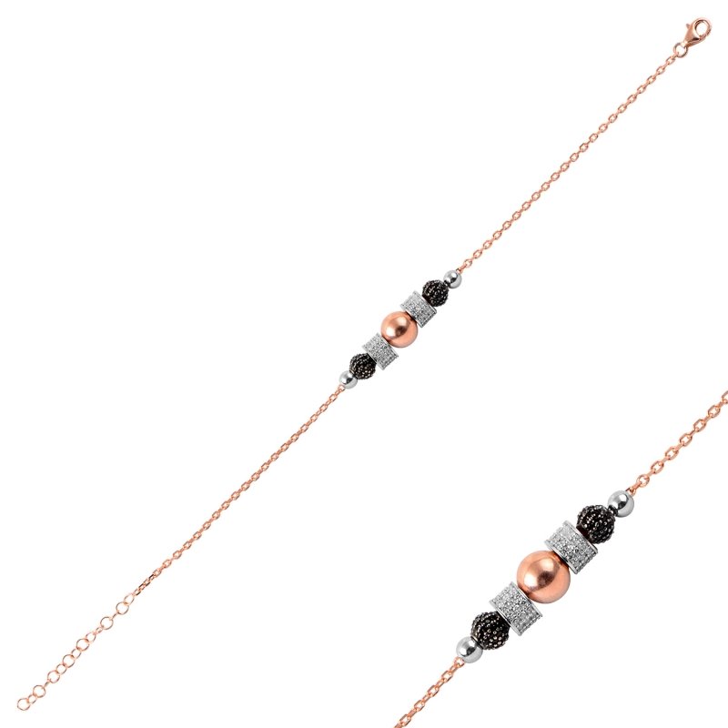 CZ Charm Bracelet  - B87666