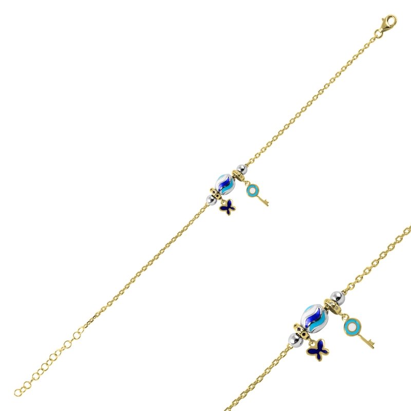 CZ Charm Bracelet - B87687