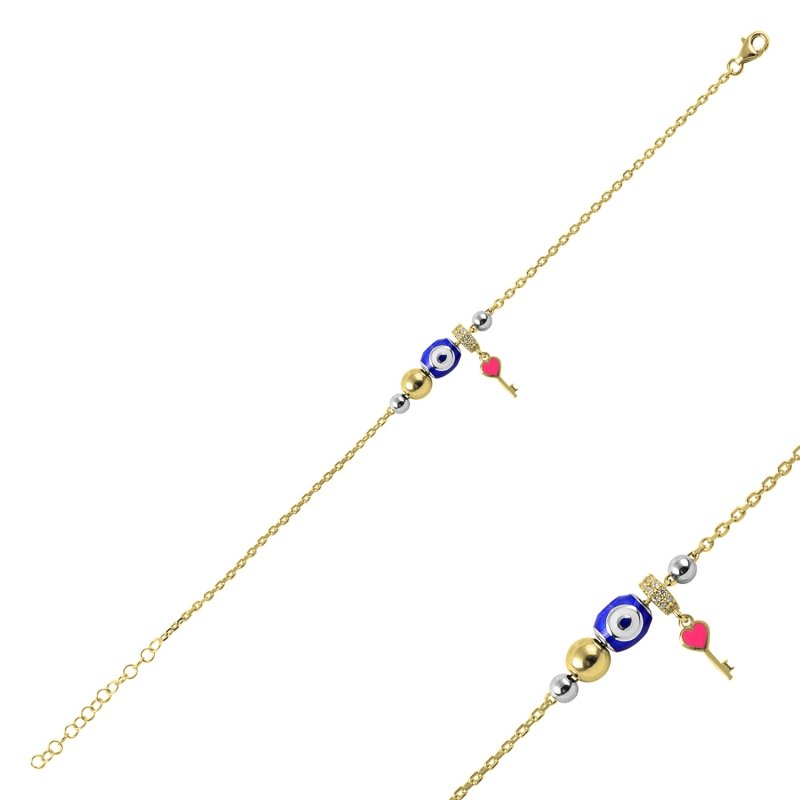 CZ Charm Bracelet - B87691