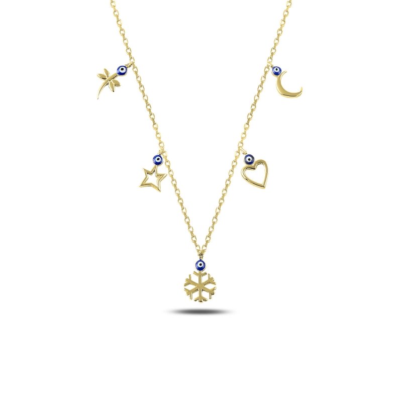 Dangle Charm Necklace - N87807