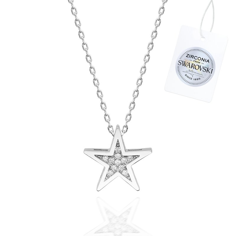 Swarovski Zirconia Star Necklace - N87963