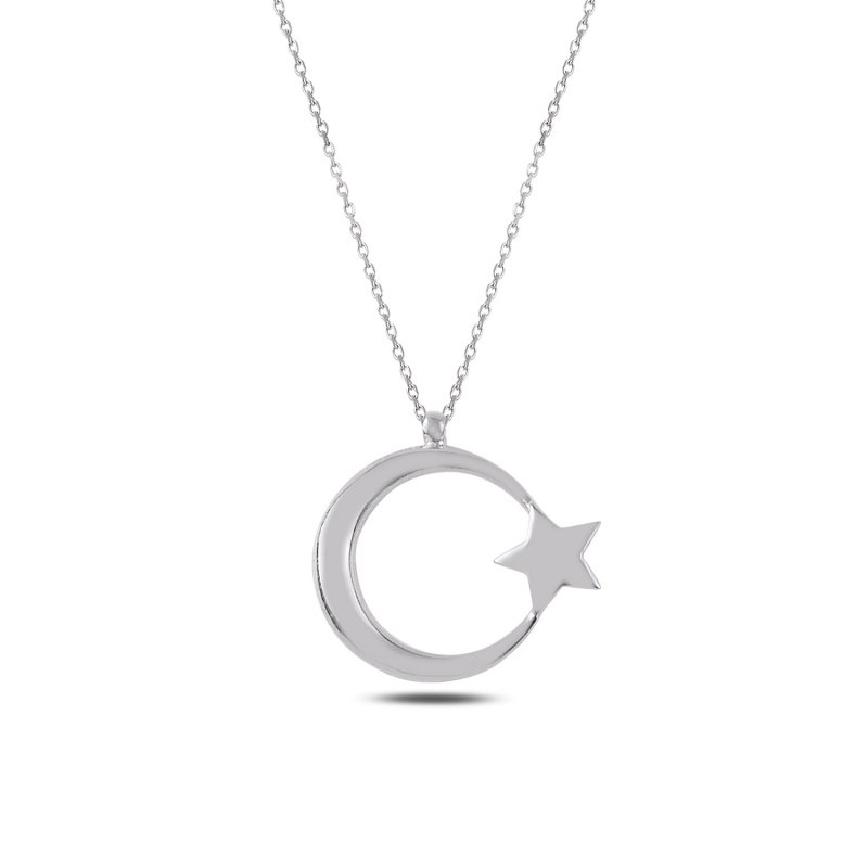 The Star and Crescent Necklace - N87983