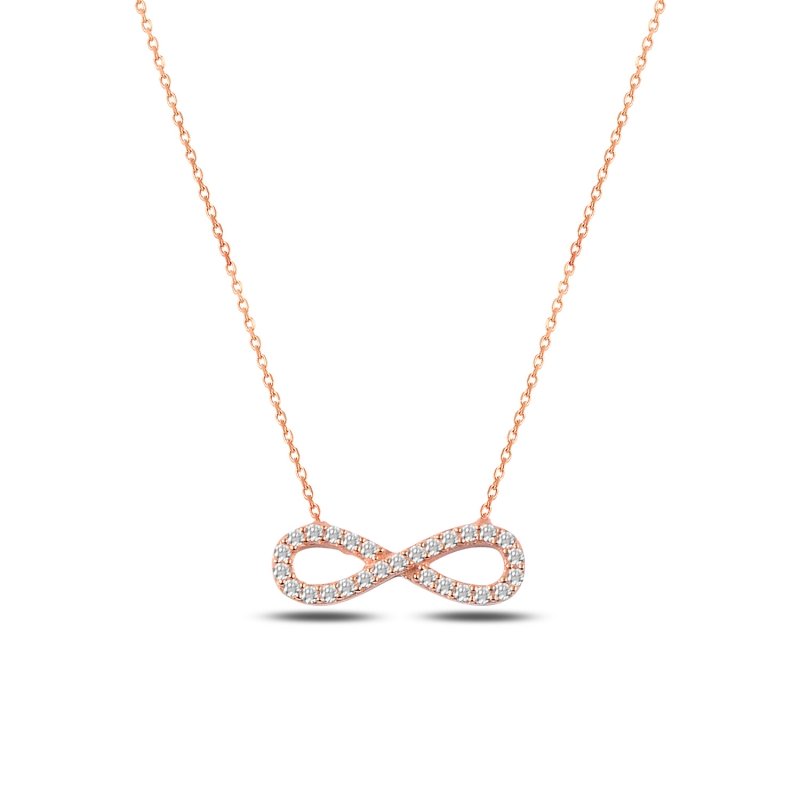 CZ Infinity Necklace - N87986