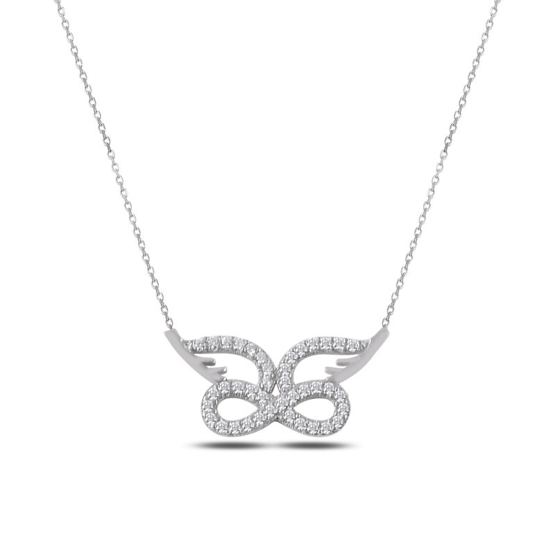 CZ Infinity Necklace - N87987