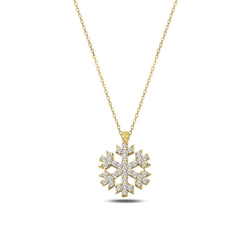 CZ Snowflake Necklace - N87990