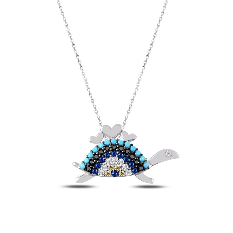 CZ Turtle Necklace - N88002