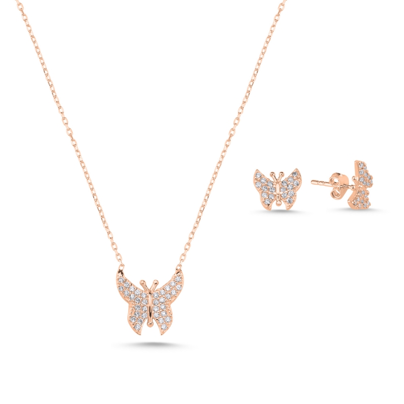CZ Butterfly Set - S88015