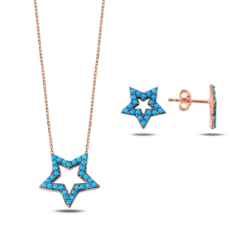 Nano Turquoise Star Set - S88028